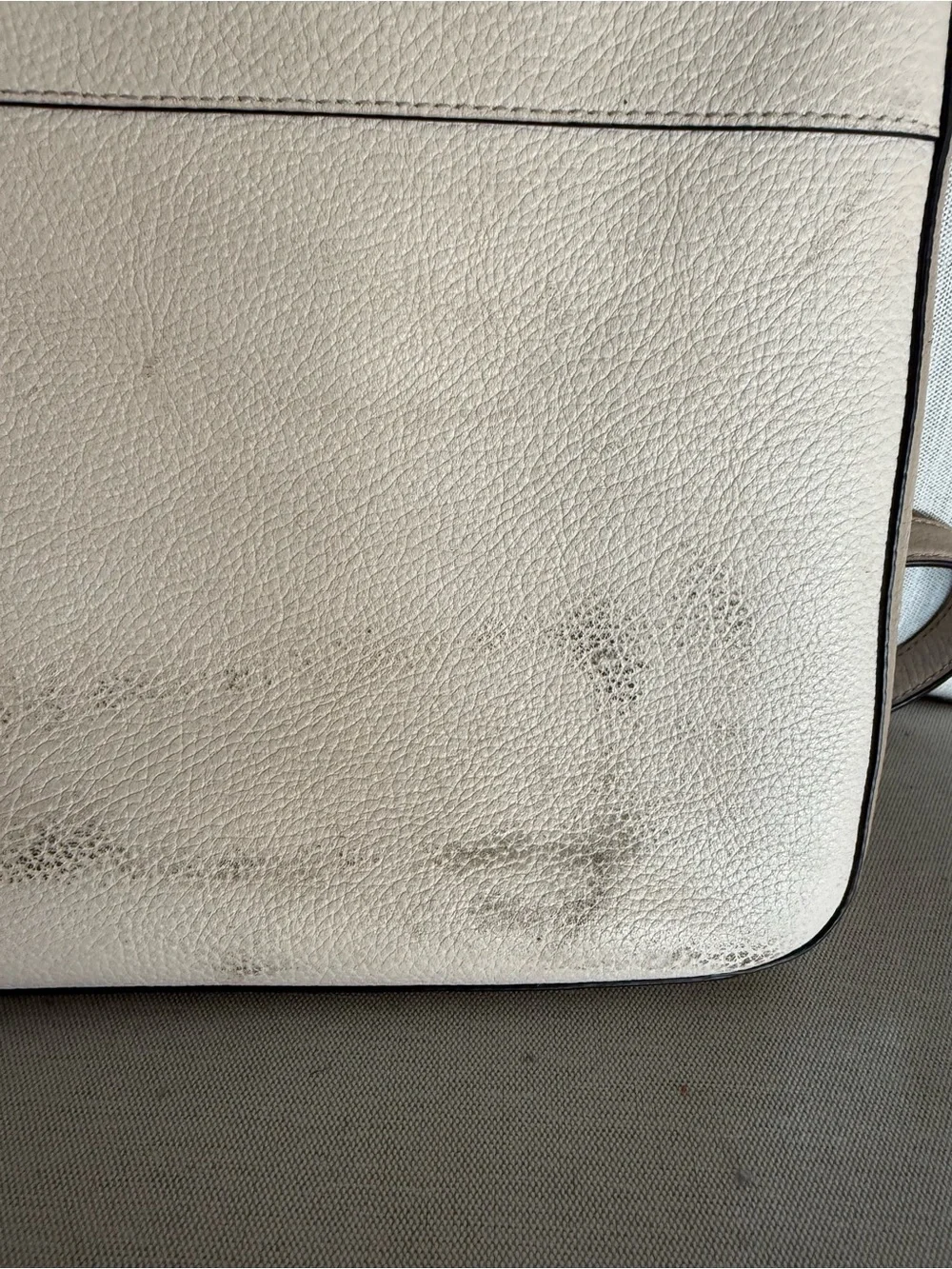 kate spade cream pebbled leather crossbody bag
